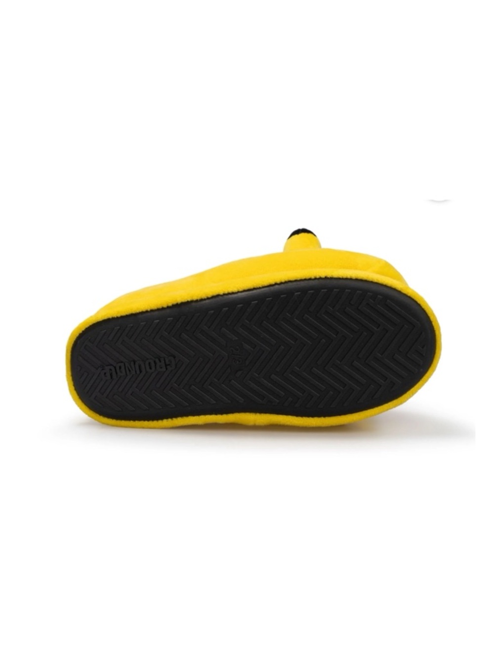 Pokemon Pikachu Kids Plush Character Slippers in Bright Yellow - Picture 3 of 8